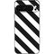 Black and White Geometric Stripes Pixel 9 Pro XL Skin